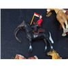 Image 3 : 8 Horse Figures and 2 RCMP Figures