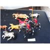 Image 5 : 8 Horse Figures and 2 RCMP Figures