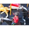 Image 6 : 8 Horse Figures and 2 RCMP Figures