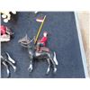 Image 7 : 8 Horse Figures and 2 RCMP Figures
