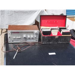 Yorx Stereo Fm/Am Tape Player and 8 Tracks (Working)