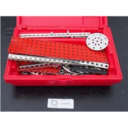 Meccano Set with Case (Broken Handle)