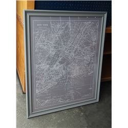 New York Picture 29.5" by 36"