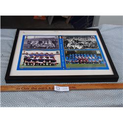 Italy World Soccer Champ Picture 21.5" by 17"