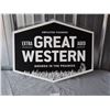 Image 1 : Great Western Hanging Wooden Sign