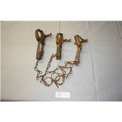 3 Vintage Animal Traps