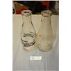 Image 1 : 2 Vintage Milk Bottles