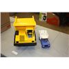 Image 3 : Super 2000 Plastic Toy Dump Truck and Antique Toy Dump Truck