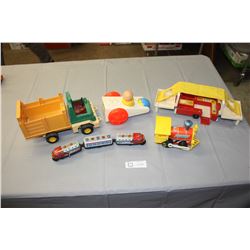 3 Fisher Price Toys and Misc