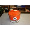 Image 2 : Husky 25LBS Grease Pail with Lid and Handle