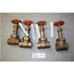 Lot of 4 Valves