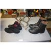 Image 1 : 2 Pairs of Boots, 1 Size 10, 1 Unmarked(larger than 10s) and Misc