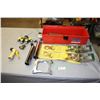 Image 1 : Tool Box and Contents, Strap ends and Hosing Items