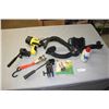 Image 1 : Welding Goggles, Car Flash Light and MISC