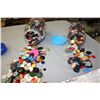 Image 3 : Seasonal Buttons, Vintage Buckles and Jars of BUttons