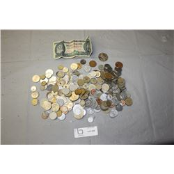 Lot of Roughly 240 Foreign Currency