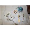 Image 2 : Lot of Brooches, Charm Bracelet and Pulsar Watch