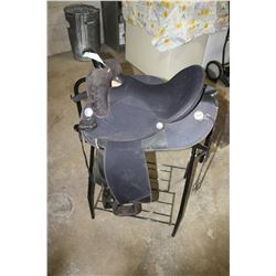 Synthetic Western Style Saddle (NOT WITH STAND)