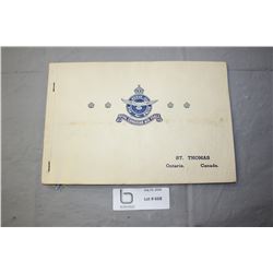Pictorial Booklet of RCAF Base St. Thomas Ont (Circa 1940s)