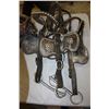 Image 2 : A Complete Double Set of Driving Harness with 26" Collars and Bridles