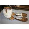 Image 2 : Mans 11.25" Sole and Ladies 9.5" Sole set of Moccasins