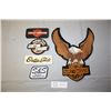 Image 1 : Lot of 5 Patches (2 HARLEY DAVIDSON)