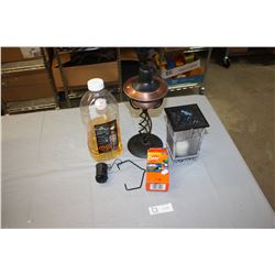 Citronella Oil Lamp with Oil and OFF Lantern with Refills