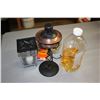 Image 3 : Citronella Oil Lamp with Oil and OFF Lantern with Refills