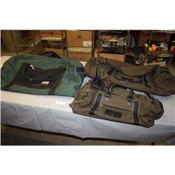 2 Northern West Trails Duffel Bags and 1 Survival Sport