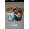Image 1 : White Rose Ultra Motor Oil and Veedol Motor Oil Tins