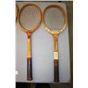 Image 3 : 4 Vintage Tennis Racquets