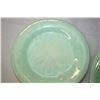 Image 7 : 9 Fire King Jadeite Dishes (5 With Chips)
