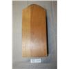 Image 2 : Wooden Mail and Junk Mail Wall Mount 12.75" by 5.75"