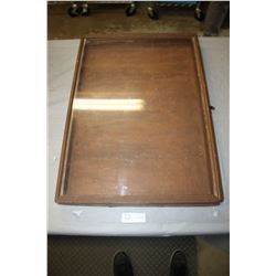 Wooden Display Case 24.75" by 17.75" by 2"