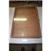 Image 1 : Wooden Display Case 24.75" by 17.75" by 2"