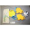Image 2 : 3 Fisher Price Toys, 1 PlaySkol Toy and Map
