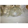 Image 7 : 3 Oil Lamps With Shades 18", 18.5" and 19.5"