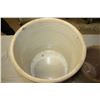Image 5 : Imperial No 4 Crock (Cracks and Chips) 13" T and Smaller Medalta Crock 9.5" T
