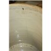 Image 7 : Imperial No 4 Crock (Cracks and Chips) 13" T and Smaller Medalta Crock 9.5" T