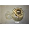 Image 3 : Clear Oil Lamp with Chimney 18.5" T