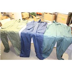 3 Coveralls Sizes 42, 46, XL