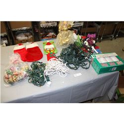 Christmas Related Items (All Lights Working)