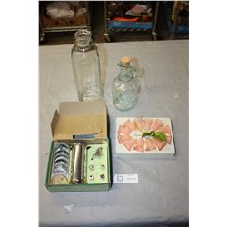 Vintage Complete Metal Set Combination Cake and Cookie Decorator and Misc