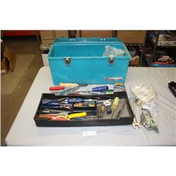 Benchmaster Tool Box with Hand Tools and Etc