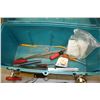 Image 4 : Benchmaster Tool Box with Hand Tools and Etc