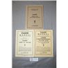 Image 1 : 3 Case Operation Manuals (Reprints)