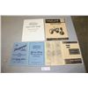 Image 1 : 6 Assorted Tractor Manual Reprints