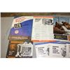 Image 2 : Table Lot of Engine Brochures and Pamphlets