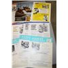 Image 3 : Table Lot of Engine Brochures and Pamphlets