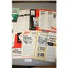 Image 3 : Lot of Engine Brochures and Info Binder Pages